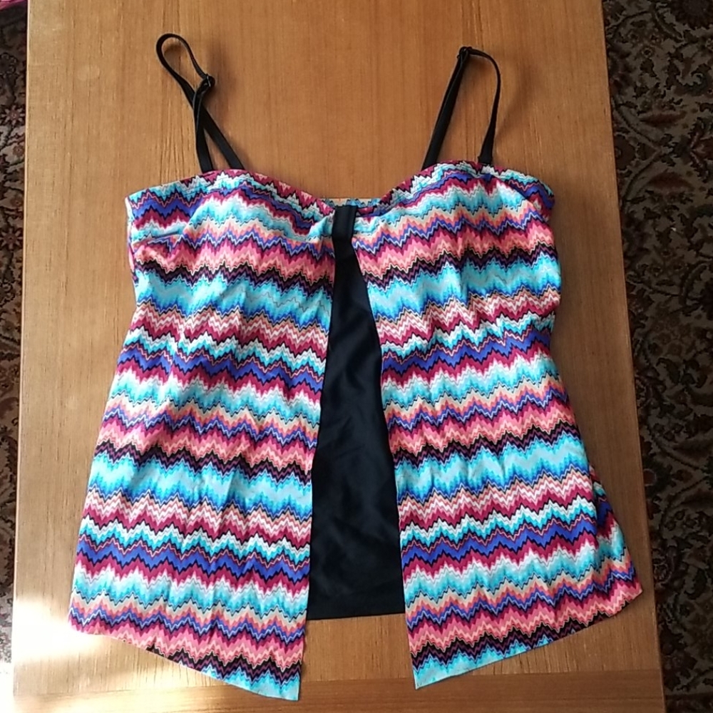 Croft & Barrow Tankini Swim Top